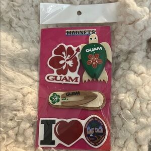 Guam Souvenir Magnet Set - Multicolor